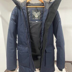 XS Nobis "Yves" Men's Parka - Navy | With Box, New